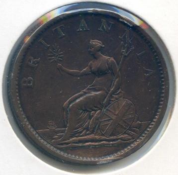 Groot-Brittannië 1 Penny 1806 Mooi Gaaf Stuk Weinig Slijtage beschikbaar voor biedingen