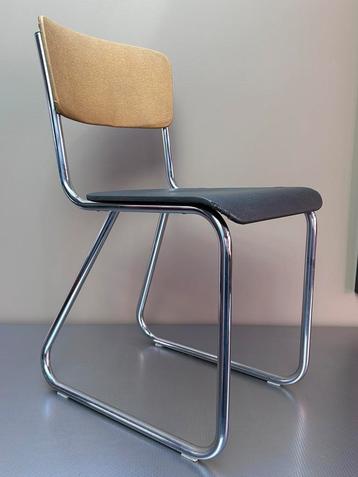 Vintage design buisstoel Gispen Bahaus Rietveld stijl beschikbaar voor biedingen