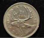 Canada - 25 cent 1974 - Circulated**, Postzegels en Munten, Munten | Amerika, Losse munt, Verzenden, Noord-Amerika