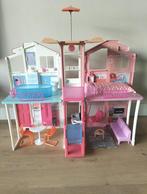 Barbiehuis, Kinderen en Baby's, Speelgoed | Poppenhuizen, Ophalen, Zo goed als nieuw, Poppenhuis