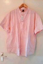 Ouku heren blouse maat 3XL. Okselmaat 88 cm. Nieuw, Kleding | Heren, Grote Maten, Ophalen of Verzenden, Nieuw, Roze, Overhemd