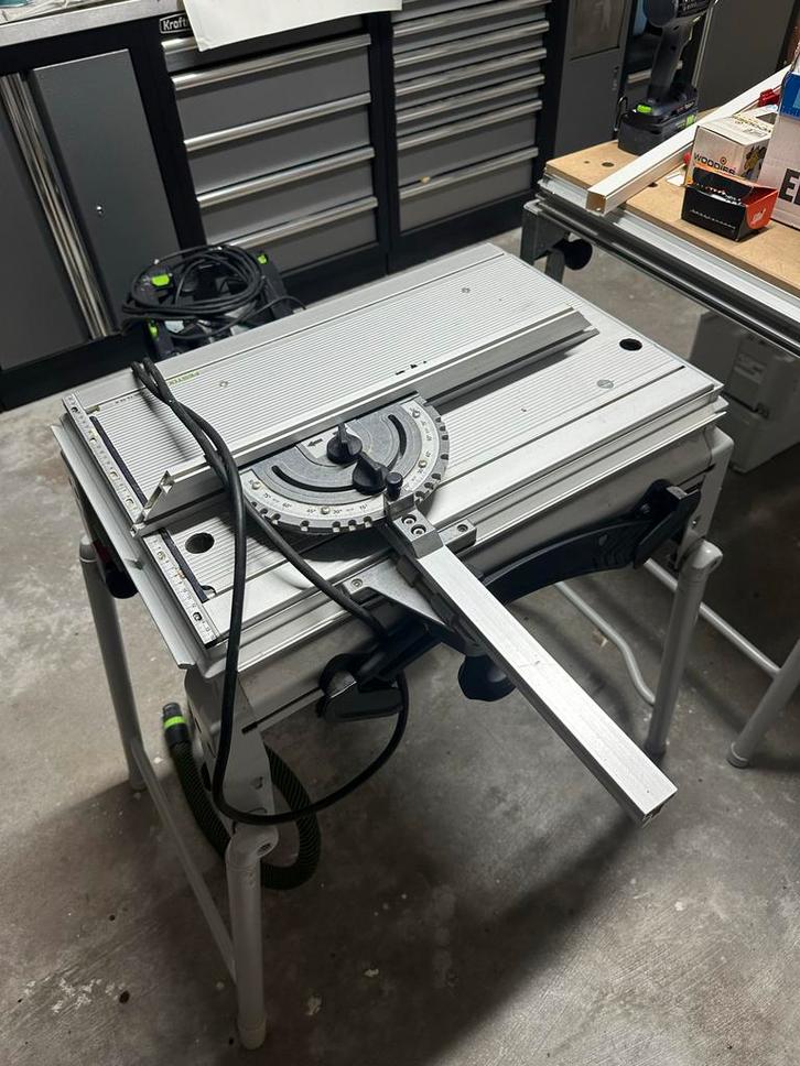 Festool CMS met 55r, freesmodule & schuiftafel, Doe-het-zelf en Verbouw, Gereedschap | Zaagmachines, Zo goed als nieuw, Cirkelzaag