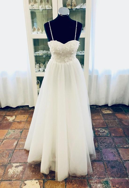 Geweldige nieuwe ivoorkleurige Amore Novias bruidsjurk 34/36, Kleding | Dames, Trouwkleding en Trouwaccessoires, Nieuw, Trouwjurk