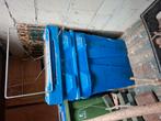 Grote blauwe plastic bakken, Doe-het-zelf en Verbouw, Steigers, Ophalen, Zo goed als nieuw, Overige typen, 5 meter of hoger