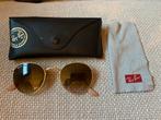 Ray-Ban Round Metal Zonnebril, Ophalen, Zonnebril, Bruin, Zo goed als nieuw