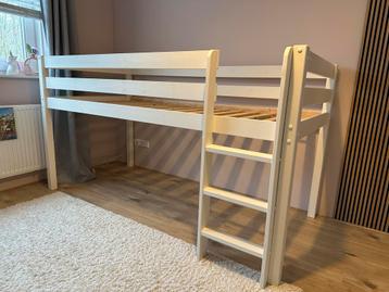 Witte halfhoogslaper 90x200 (72.5cm hoog) - Whkmp’s Own beschikbaar voor biedingen