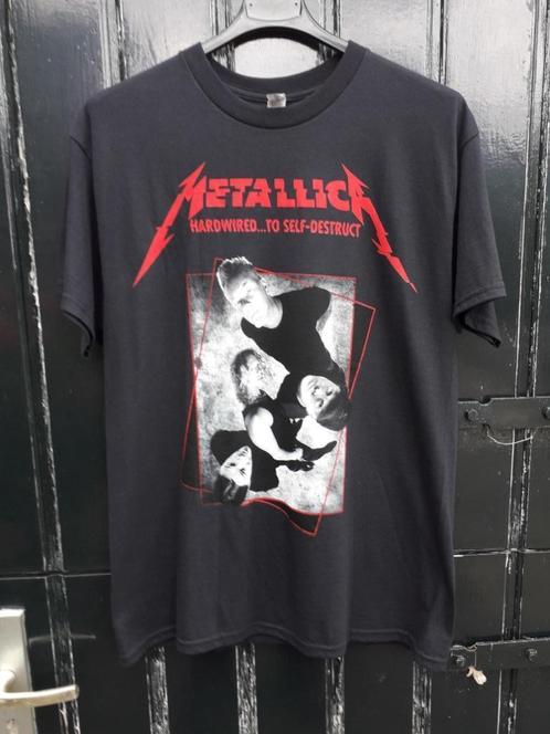T Shirt Metallica (Hardwired to self destruct), Kleding | Heren, T-shirts, Nieuw, Overige maten, Zwart, Ophalen of Verzenden