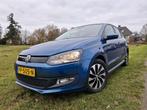 Volkswagen Polo 1.0 TSI 95PK 5D Bluemotion 2017 Blauw, Auto's, Voorwielaandrijving, Stof, 95 pk, Blauw
