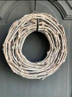 Natuurlijk Wijnrank Krans 30cm 2cm Dik Vergrijsd Houten, Ophalen of Verzenden, Nieuw