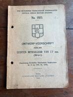 KL KNIL Voorschrift Bren Gun 1945 machinegeweer techniek NBS, Verzamelen, Ophalen of Verzenden, Nederland, Boek of Tijdschrift