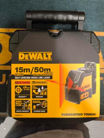 DeWalt DW088CG Kruislijnlaser - Rood beschikbaar voor biedingen