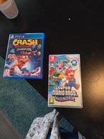 Crash Bandicoot 4 & Super Mario Bros. Wonder, Online, 1 speler, Ophalen of Verzenden, Zo goed als nieuw