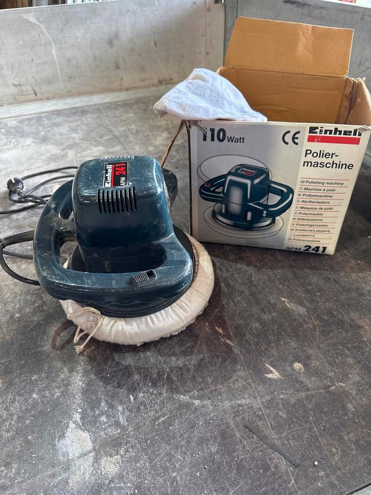 Einhell Polijstmachine APM 241, Doe-het-zelf en Verbouw, Gereedschap | Overige machines, Zo goed als nieuw, Ophalen