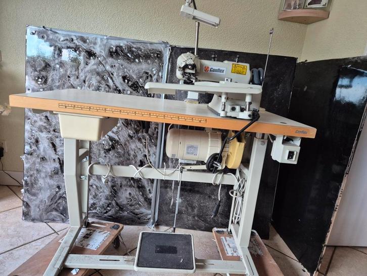 Industriële Blindzoom Machine, Hobby en Vrije tijd, Naaimachines en Toebehoren, Gebruikt, Naaimachine, Overige merken, Industrieel