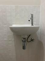 Villeroy & Boch O.Novo Compact fontein wit (36 x 27,5 cm), Huis en Inrichting, Ophalen, Minder dan 50 cm, Nieuw, Minder dan 100 cm