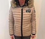 Napapijri ski/winter jas dames te koop!, Maat 38/40 (M), Beige, Ophalen of Verzenden, Gedragen