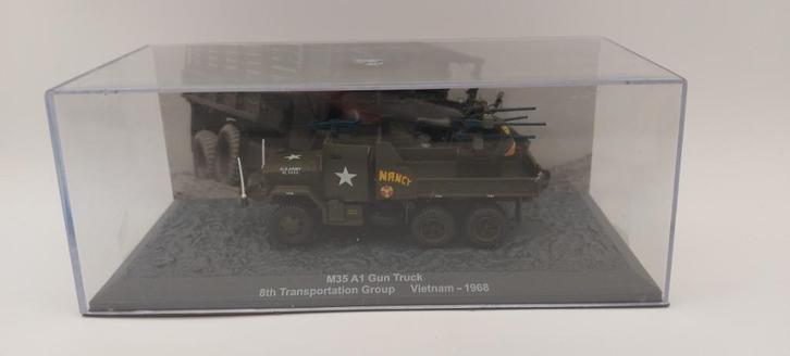 Deagostini M35 A1 Gun truck, Hobby en Vrije tijd, Modelbouw | Auto's en Voertuigen, Nieuw, Tank, 1:50 of kleiner, Overige merken