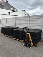 150m2 rubber puzzeltegels 1x1m fitness, Ophalen of Verzenden, Nieuw