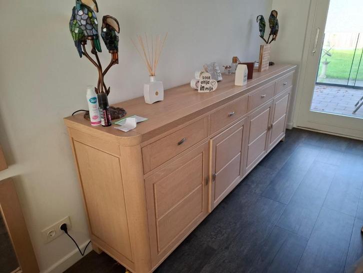 Complete eetkamerset, Huis en Inrichting, Complete eetkamers, Gebruikt, 4 tot 6 stoelen, Ophalen