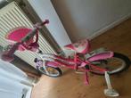 Meisjes kinderfiets, Fietsen en Brommers, Fietsen | Kinderfietsjes, Ophalen, Gebruikt, 16 tot 20 inch