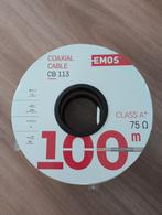 CB 113 Coaxkabel - 100 Meter - Klasse A+, Ophalen of Verzenden, Nieuw, 10 meter of meer, Coaxiale kabel