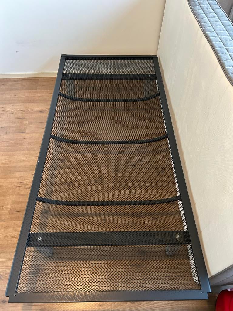 Auping 1-persoons bedframe met IKEA matras, Huis en Inrichting, Ophalen, Gebruikt, 90 cm, Eenpersoons
