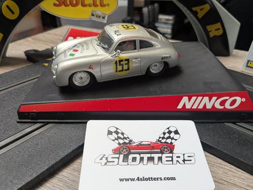 Slotcar 1/32 Ninco Porsche 356A Coupe #153 Asociación Guatem, Kinderen en Baby's, Speelgoed | Racebanen, Nieuw, Elektrisch, Overige merken
