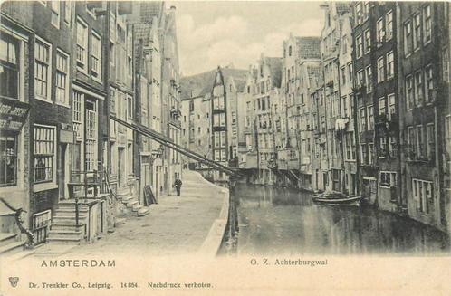 (701-145-039) Amsterdam OZ Achterburgwal, Verzamelen, Ansichtkaarten | Nederland, Noord-Holland, Verzenden
