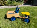 Z.g.a.n. houten kinderbakfiets Merk Allehand Design, Ophalen of Verzenden, Zo goed als nieuw, Loopfiets