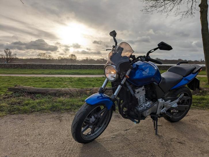 Blauwe Honda CBF500-ABS, Motoren, Motoren | Honda, Particulier, Toermotor, meer dan 35 kW, Ophalen