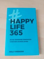 Boek Happy life 365 Kelly Weekers, Nieuw, Ophalen of Verzenden, Kelly Weekers, Cognitieve psychologie