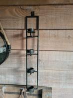 Mooie zware kandelaar muur gietijzer, Huis en Inrichting, Woonaccessoires | Kandelaars en Kaarsen, Ophalen of Verzenden, Metaal