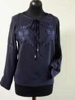 Mooie Sportalm blouse maat M, Maat 38/40 (M), Blauw, Zo goed als nieuw, Sportalm