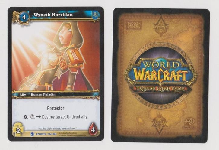(073) WoW kaarten van serie (073) Heroes of Azeroth, Hobby en Vrije tijd, Verzamelkaartspellen | Overige, Zo goed als nieuw, Meerdere kaarten