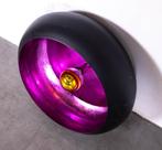 hang/wandlamp zwart/roze 53cm rond (14stuks), Ophalen of Verzenden, Zo goed als nieuw, Metaal, Minder dan 50 cm