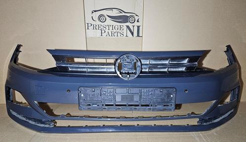 Voorbumper VW Polo 2G AW 4xPDC ORGINEEL BUMPER 2G0807221, Auto-onderdelen, Carrosserie en Plaatwerk, Bumper, Voor, Gebruikt, Herkomst onderdeel bekend