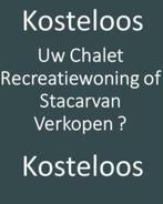 Uw Chalet Stacaravan Recreatiewoning verkopen wij helpen u, Caravans en Kamperen, Stacaravans, Meer dan 6