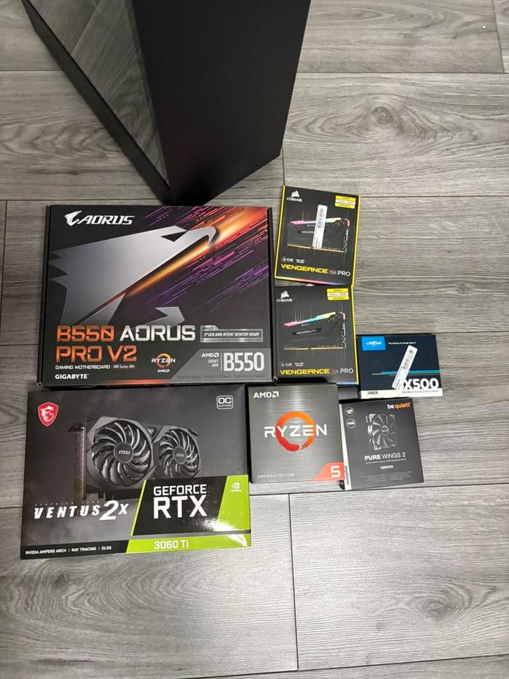 Game pc RTX 3060TI / AMD R5 5600X / 32GB 3600mhz, Computers en Software, Videokaarten, Zo goed als nieuw, AMD, PCI-Express 4.0