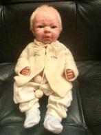Morgan, 45 cm Rebornbaby Meisje volledige gemaakt siliconen?, Verzenden, Nieuw, Pop, Levensecht of Reborn
