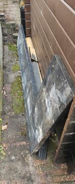 Houten blad L vorm gratis., Doe-het-zelf en Verbouw, Hout en Planken, Ophalen, Gebruikt, Minder dan 200 cm, Plank