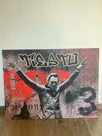 Tiësto poster op MDF, Huis en Inrichting, Ophalen, 50 tot 75 cm, Foto of Poster, 75 cm of meer