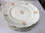 Mooie oude ontbijt  borden, 6 stuks, Antiek en Kunst, Ophalen