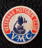 Badge, embleem Veteraan Motoren Club, V.M.C., Ophalen of Verzenden, Zo goed als nieuw, Veteraan Motoren Club