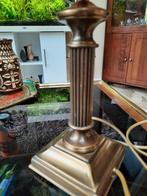 Vintage bronzen tafellamp Hollywood regency, Ophalen of Verzenden