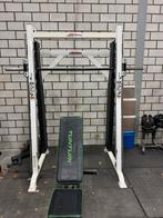 Life Fitness Smith Machine - Krachtstation, Sport en Fitness, Ophalen, Gebruikt, Krachtstation, Armen