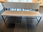 Eetkamerbank, Ophalen, Gebruikt, 125 cm of meer, Stof