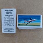 International Air-Liners complete set 25 tea cards vliegtuig, Verzamelen, Ophalen, Zo goed als nieuw