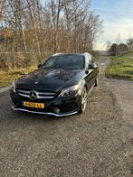 Mercedes-Benz C-Klasse 2.0 C200 Estate AUT7 AMGline trekhaak, Achterwielaandrijving, 1800 kg, 4 cilinders, Zwart
