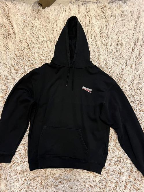 Oversized Balenciaga hoodie maat L zgan zwart, Kleding | Heren, Truien en Vesten, Zo goed als nieuw, Zwart, Ophalen of Verzenden
