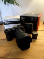 Sony a6400 + Sigma 18-50mm f/2.8 met garantie, extra accu, Nieuw, Ophalen of Verzenden, Sony